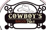 Logotipo Cowboy's Burger Bar Hambúrguer Artesanal