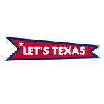 Logotipo Let"s Texas - Comida Texana