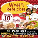 Logotipo W & H Refeições