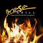 Logotipo Brasa Grill Churrasquilo e Pizzaria