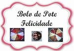 Logotipo Bolo de Pote Felicidade