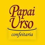 Logotipo Papai Urso Confeitaria e Panificadora