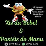 Logotipo Xis da Bebel e Pastéis do Manu Delivery