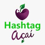 Logotipo Hashtag Açaí