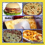 Logotipo Bimba & Seni Hamburgueria Pizzaria