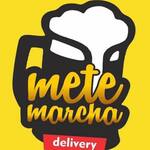 Logotipo Mete Marcha Hamburgueria e Adega