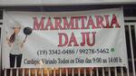 Logotipo Marmitaria da Ju