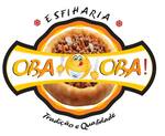 Logotipo Oba-oba Pizzaria e Esfiharia