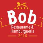 Logotipo Bob Pizza Quadrada & Açaí