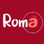 Logotipo Restaurante e Casa de Sucos Romã