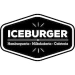 Logotipo Iceburgers Milkshakeria e Hamburgueria