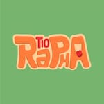Logotipo Tio Rapha Pizzaria e Lanchonete