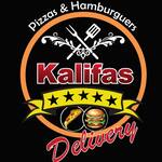 Logotipo Kalifas Pizzaria & Hamburgueria