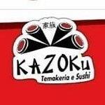 Logotipo Kazoku Temakeria e Sushi