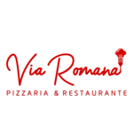 Logotipo Via Romana Pizzaria e Restaurante