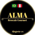 Logotipo Alma Brownie Gourmet