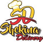 Logotipo Shekina Tele Pizzas e Hamburgueria