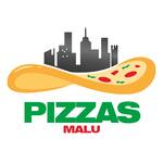 Logotipo Pizzas Malu "italiana"