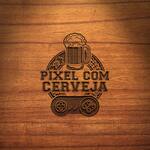 Logotipo Pixel Com Cerveja