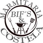 Logotipo Marmitaria Bif´s & Costela