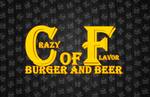 Logotipo Crazy Of Flavor - Burger And Beer