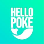Logotipo Hello Poke - Hawaiian Food
