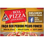Logotipo Boa Pizza Gourmet