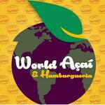 Logotipo World Açaí & Hamburgueria