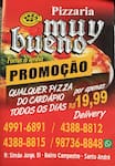 Logotipo Pizzaria Muy Bueno