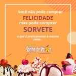 Logotipo Sorveteria Sonho de Verao