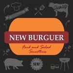 Logotipo New Burguer Mooca