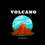 Logotipo VOLCANO - burguer