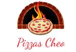 Logotipo Pizzas Cheo