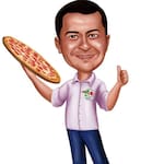 Logotipo Coquinho's Pizzaria e Esfiharia