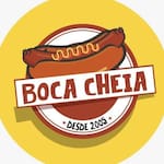 Logotipo Lanchonete Boca Cheia
