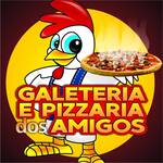 Logotipo Galeteria e Pizzaria dos Amigos