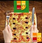 Logotipo Quadrada's Pizza