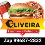 Logotipo Oliveira's Lanches e Petiscos.