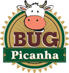 Logotipo Bug Picanha Delivery - Centro