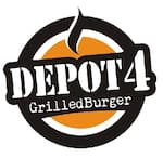 Logotipo Depot4 Grilled Burger Tatuapé