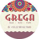 Logotipo Grega Açaí Arte e Café