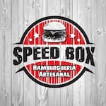 Logotipo Speed Box Hamburgueria Artesanal