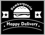 Logotipo Hamburgueria Happy Delivery