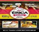 Logotipo Éricas Lanches Batata Rostir e Tapioca