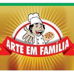 Logotipo Pizzaria Arte em Família