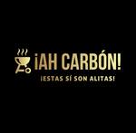 Logotipo Ah Carbón estas sin son alitas