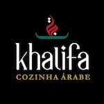 Logotipo Khalifa Cozinha Árabe