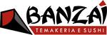 Logotipo Banzai Temakeria e Sushi