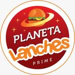 Logotipo Planeta Lanches e Churros