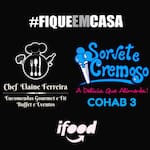 Logotipo Cremoso Cohab 3/ Buffet Elaine Ferreira